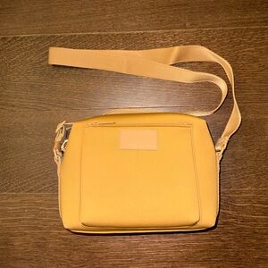 Dagne Dover Camel Micah Neoprene Crossbody
